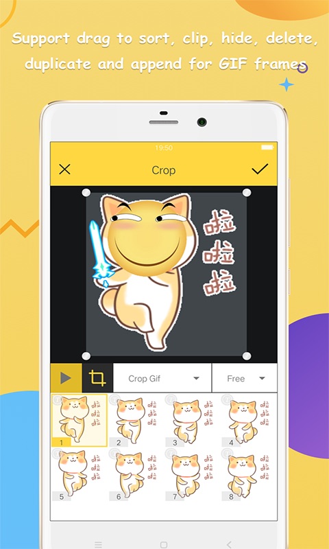 Эмодзи-гиф-мейкер - редактор чат-смайлов на андроид для Huawei и Honor ...